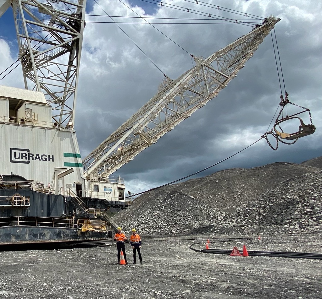 Early-stage Bigmate field operations at the Curragh site